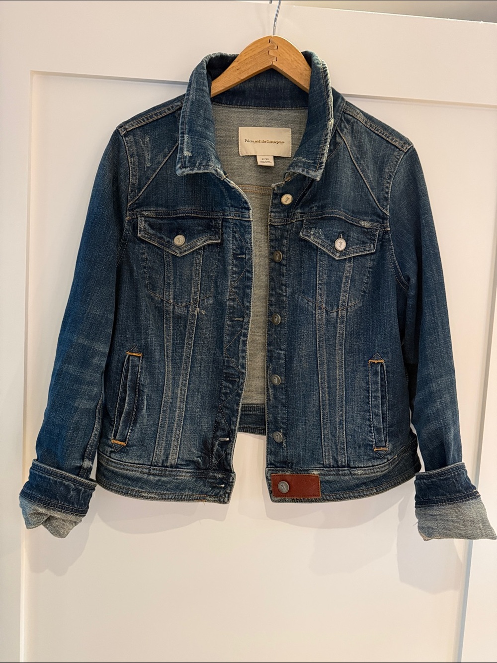 Anthro Pilcro vintage denim jacket